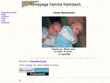 Tablet Screenshot of kalmbachnet.de